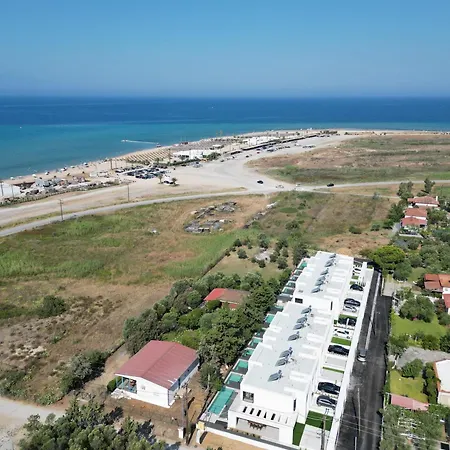 Serene Villas Halkidiki - Cfront Private Pool Nea Iraklia Exterior photo